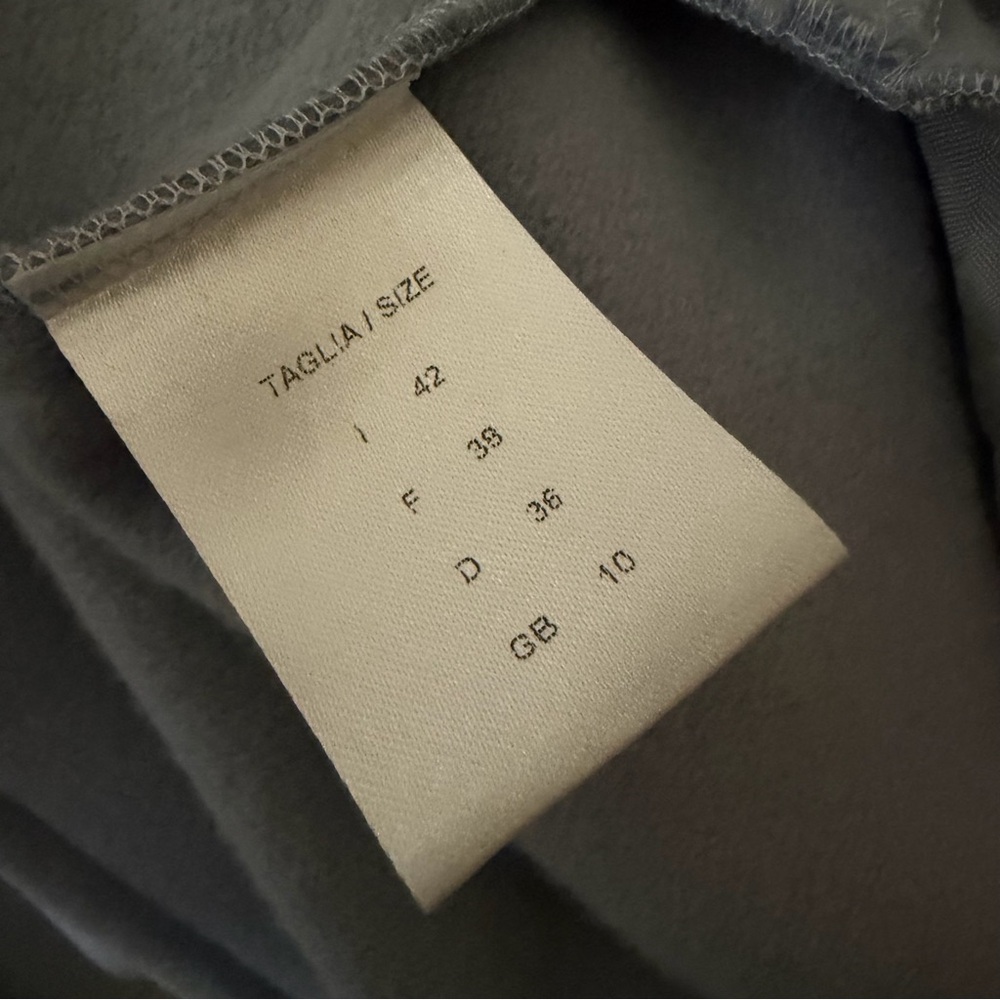 Blanca Vita Wool Blend Calistea Wrap Coat | Light Blue - Picture 7 of 11
